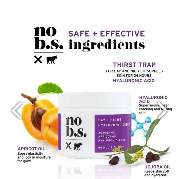 No B.S. Day + Night Hyaluronic Cream - Picture 3 of 4